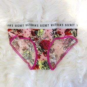 Victoria's Secret Signature Waistband Hiphugger Pink Small